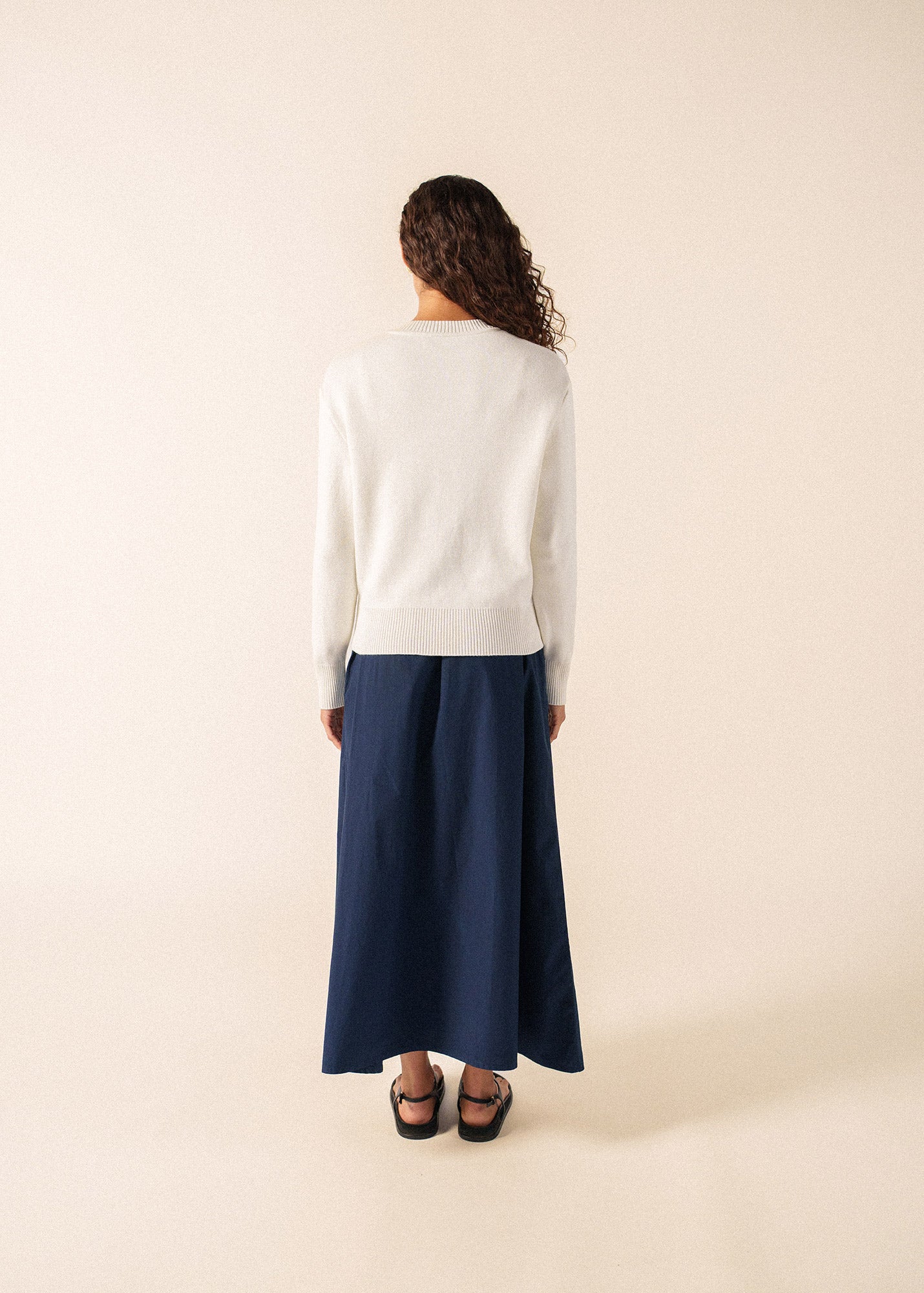 CAVAILLON Cotton Sweater (IVORY)