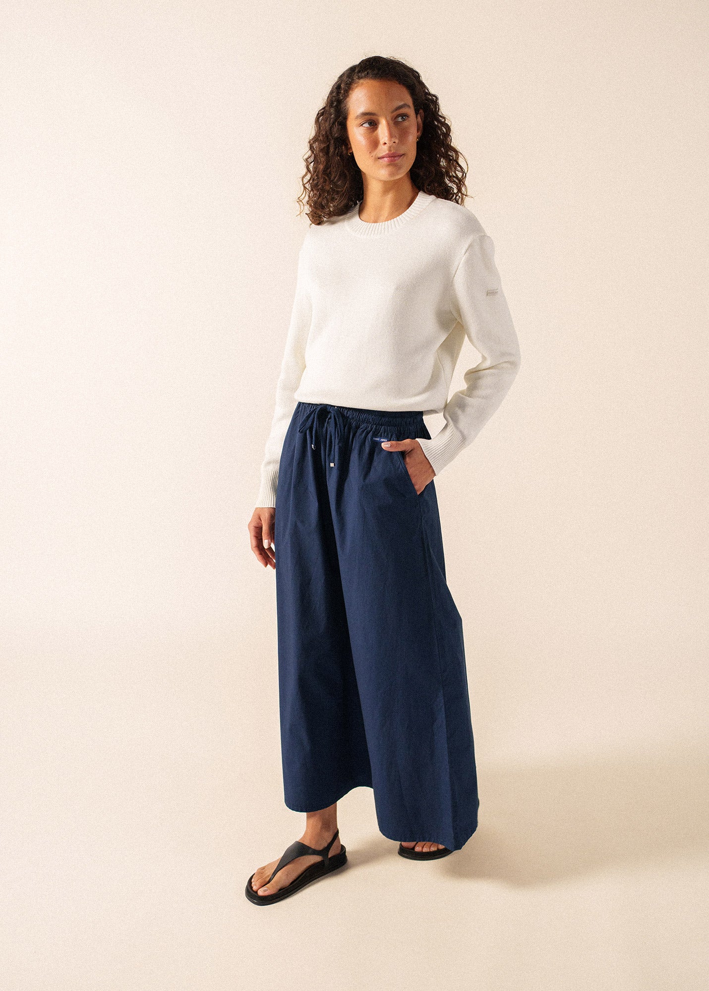 CAVAILLON Cotton Sweater (IVORY)