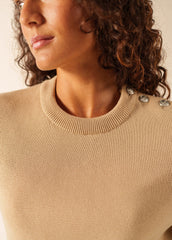 CANCALE Cotton Sweater (SAIL CANVAS)