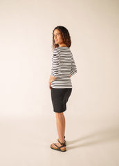 GARDE-COTE III Anti UV Top (WHITE / BLACK)
