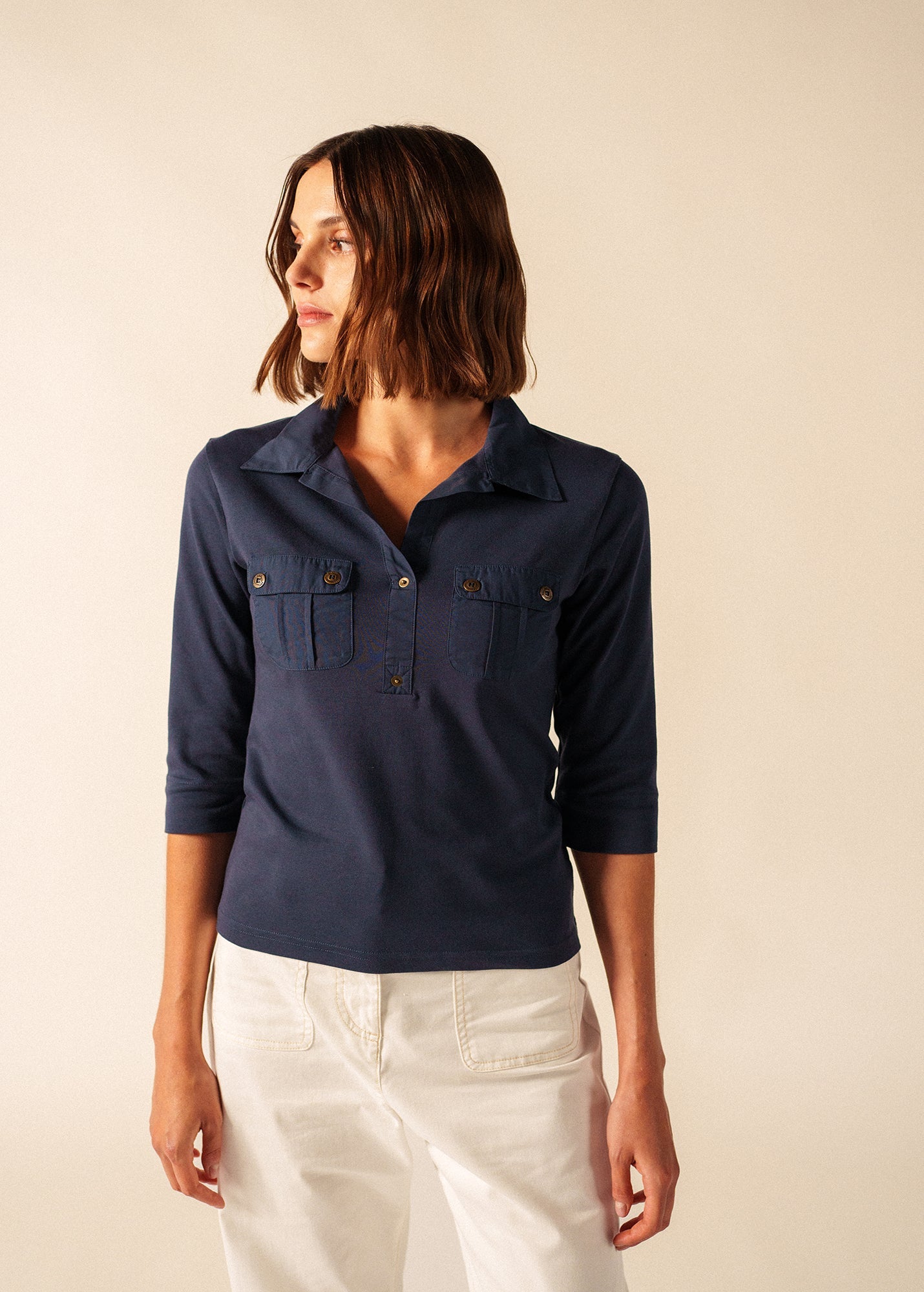 OLERON Polo Shirt (NAVY)