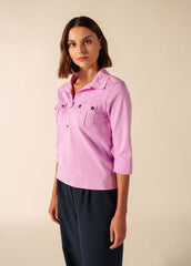 OLERON Polo Shirt (TEA ROSE PINK)