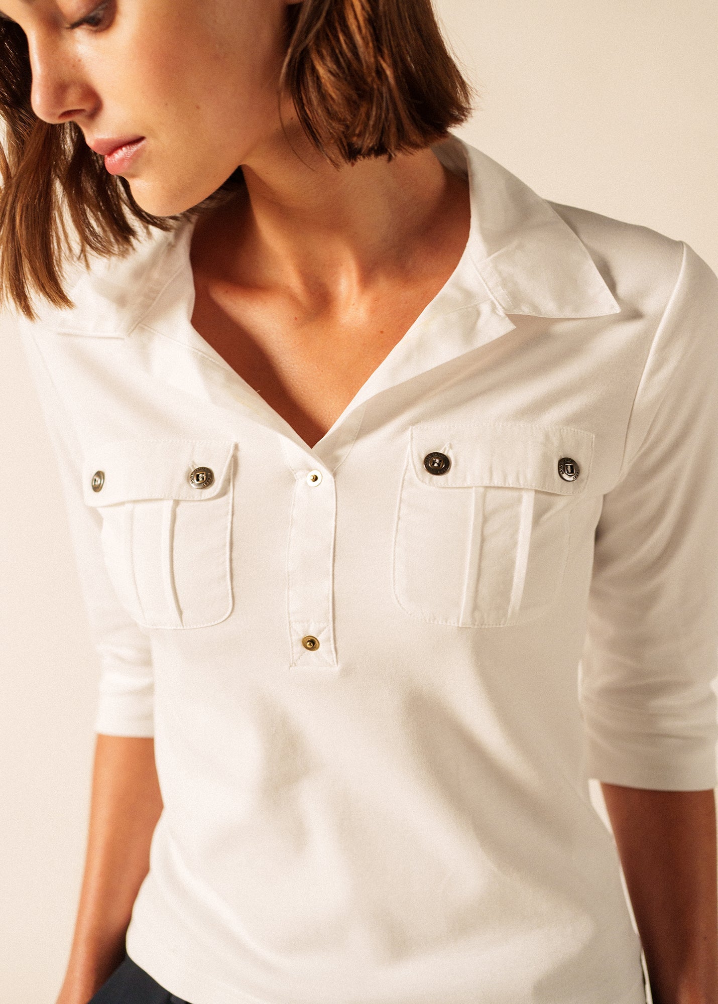 OLERON Polo Shirt (WHITE)