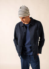 CARTIER Nautical Beanie (IVORY / NAVY)