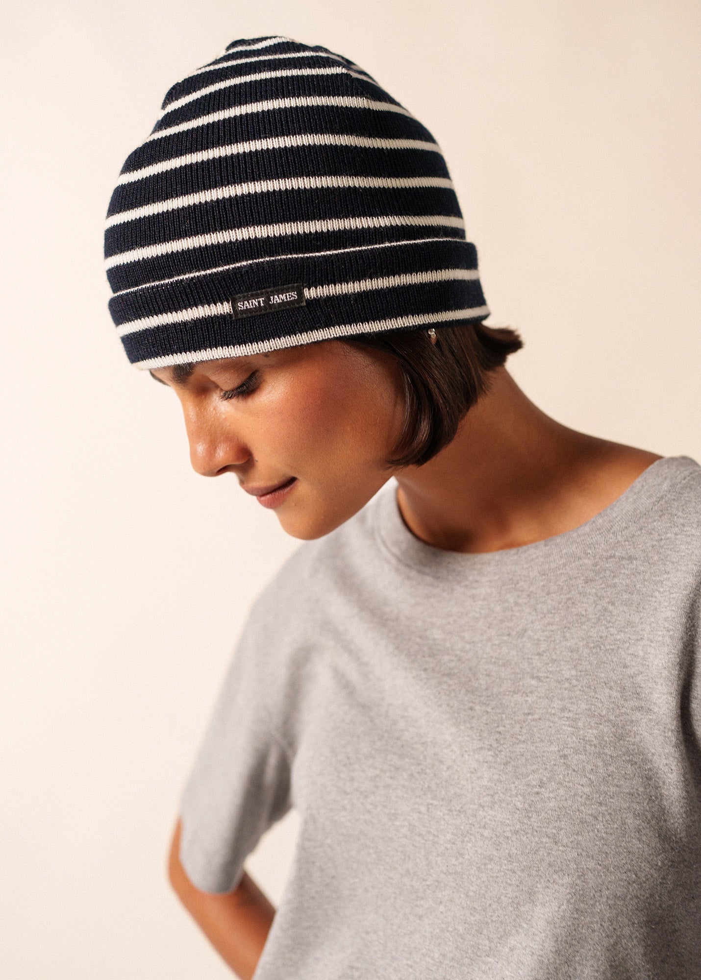 CARTIER Nautical Beanie (NAVY / IVORY)