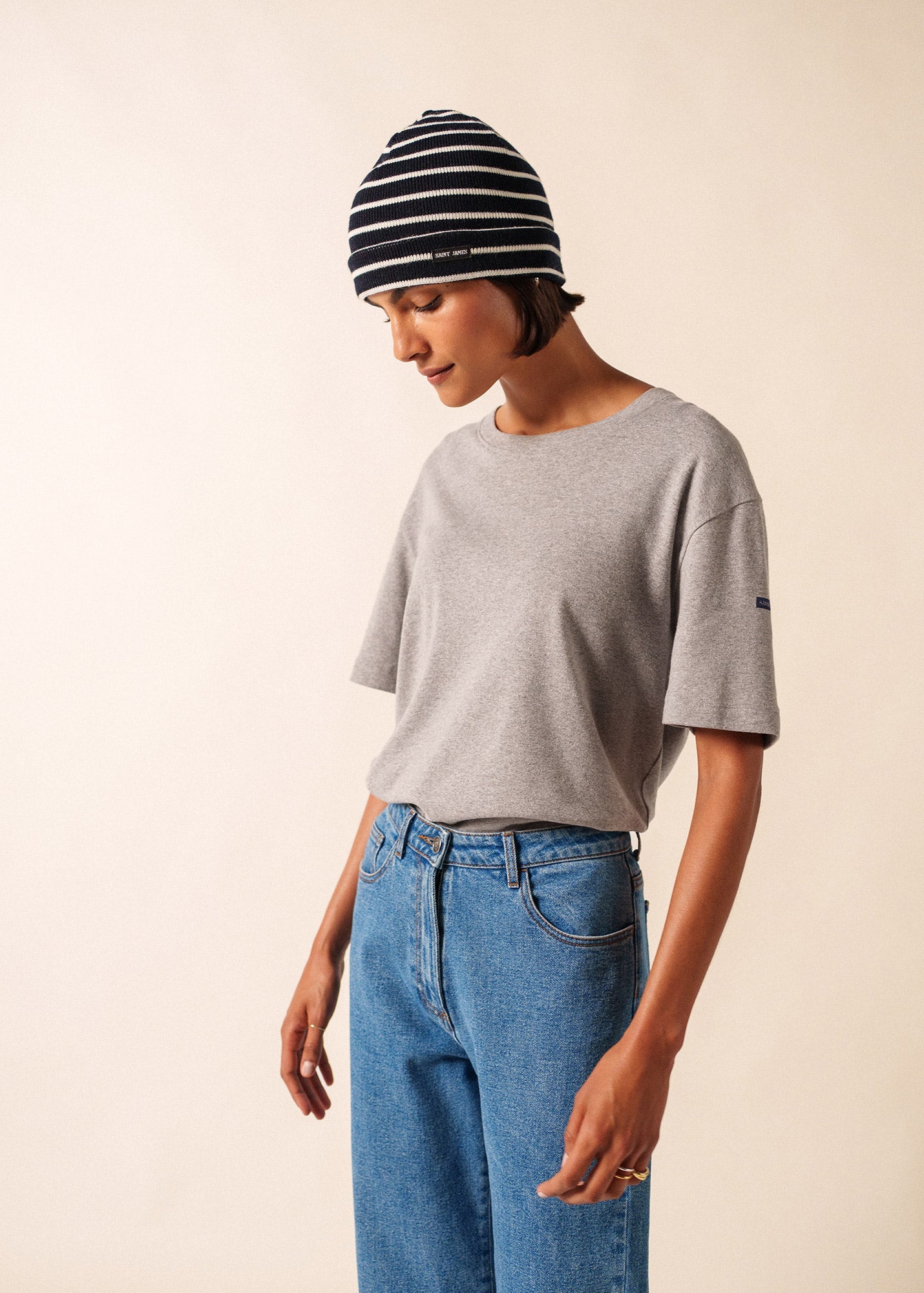 CARTIER Nautical Beanie (NAVY / IVORY)