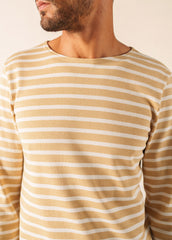 MERIDIEN MODERNE Breton Shirt (SAIL CANVAS / WHITE)
