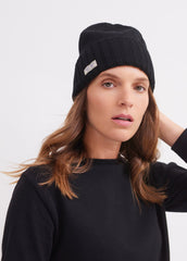 BARBARESQUE Wool Beanie (NAVY)