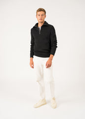 COTENTIN Trucker Sweater (DARK GRAY)