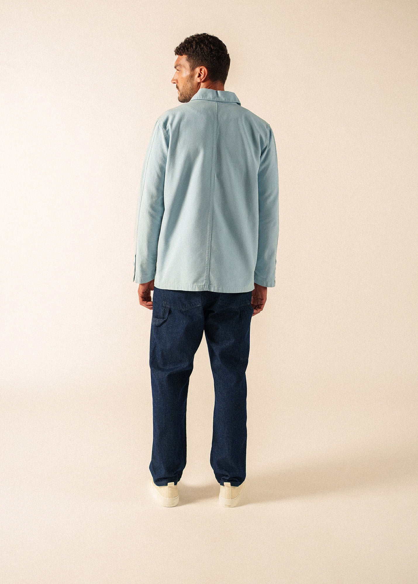 SIROCCO III French Chore Jacket (SKYLIGHT BLUE)
