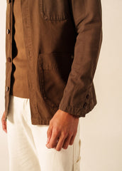 SIROCCO III French Chore Jacket (CHOCOLATE)