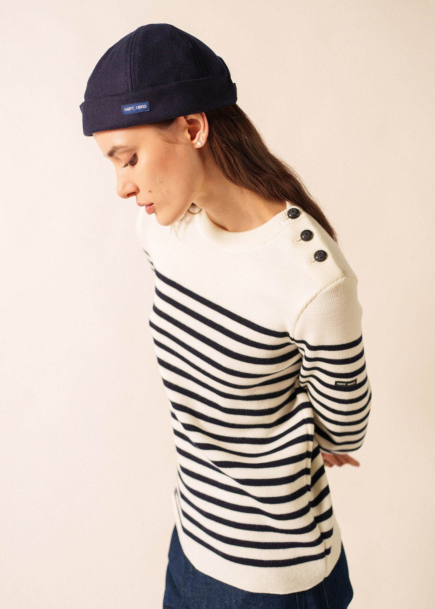 MARIN MIKI Watch Cap (NAVY)