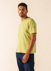 LUMIO cotton t-shirt (SAGE OLIVE)