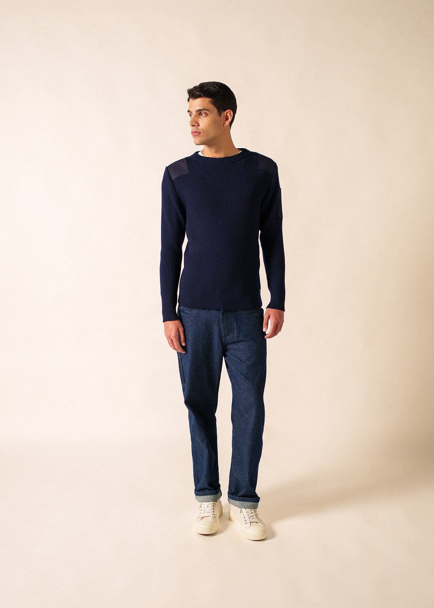 CONDOR II Breton Sweater (NAVY)