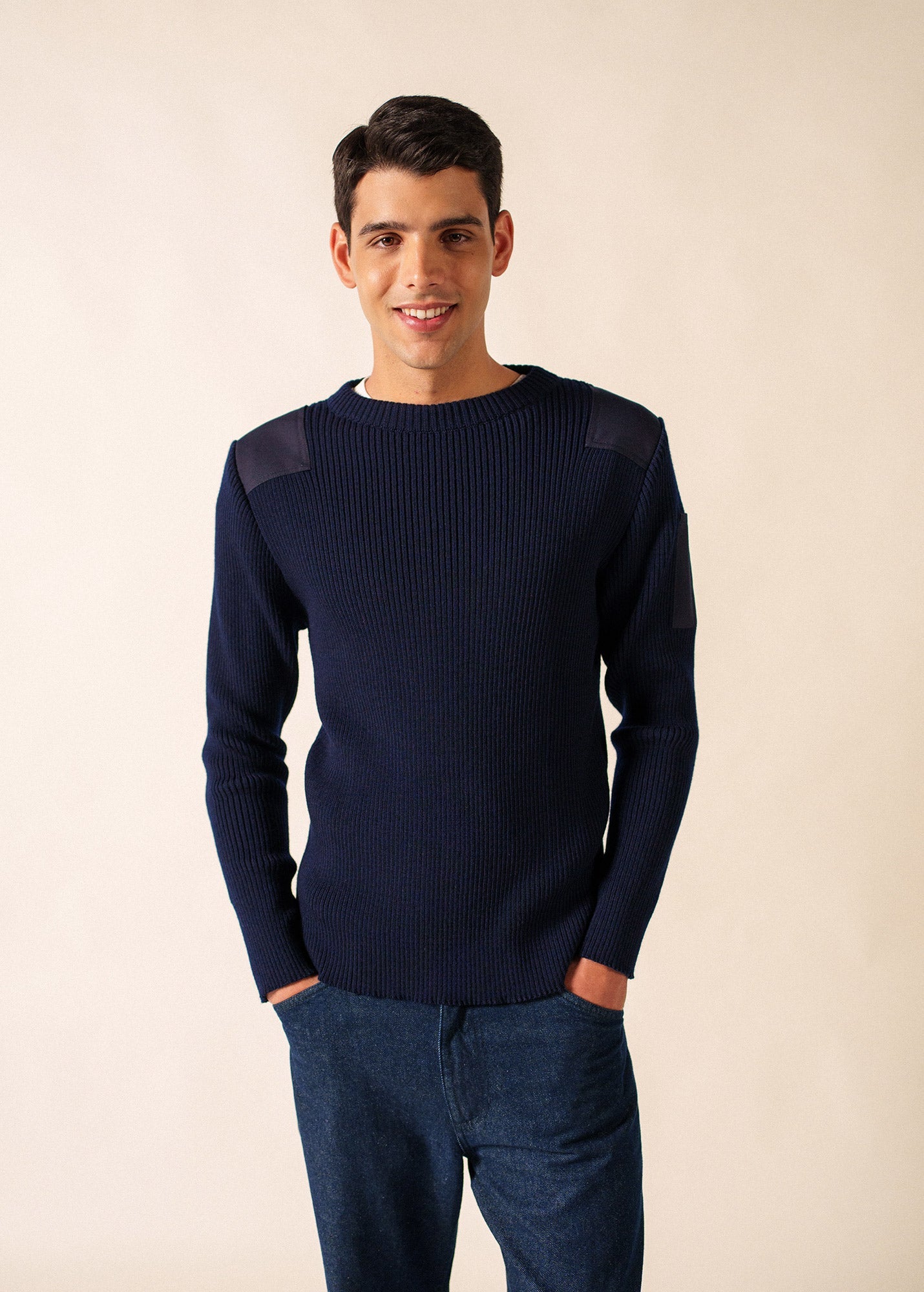 CONDOR II Breton Sweater (NAVY)