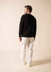 CANCALE Fisherman Sweater (BLACK)