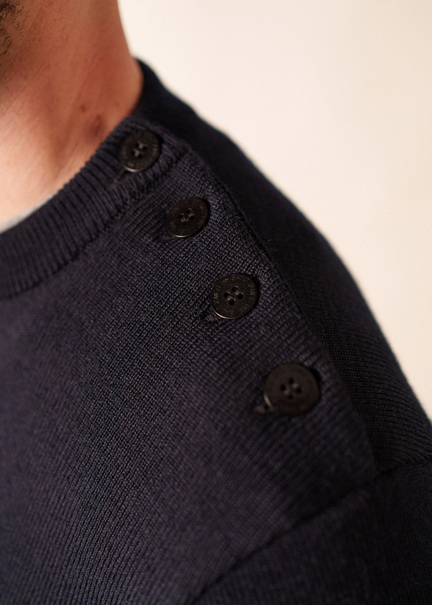 CANCALE Fisherman Sweater (NAVY)