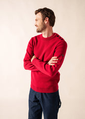CANCALE Fisherman Sweater (MAROON)