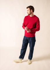 CANCALE Fisherman Sweater (MAROON)