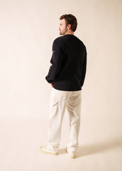 LOCRONAN III Crew Neck Sweater (NAVY)