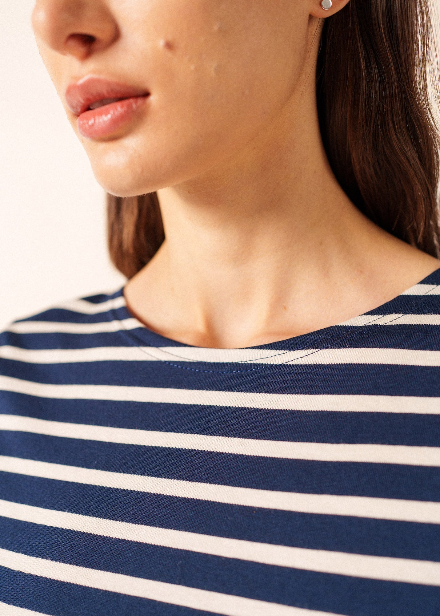 LEVANT MODERN Breton Shirt (NAVY / ECRU)