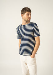 LEVANT MODERN Breton Shirt (NAVY / ECRU)