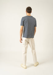 LEVANT MODERN Breton Shirt (NAVY / ECRU)