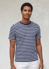PLOUIDER Breton Shirt (NAVY / ECRU)