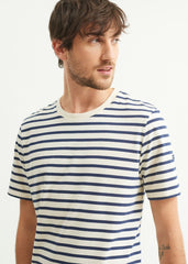 PLOUIDER Breton Shirt (ECRU / NAVY)