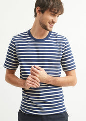 PLOUIDER Breton Shirt (NAVY / ECRU)
