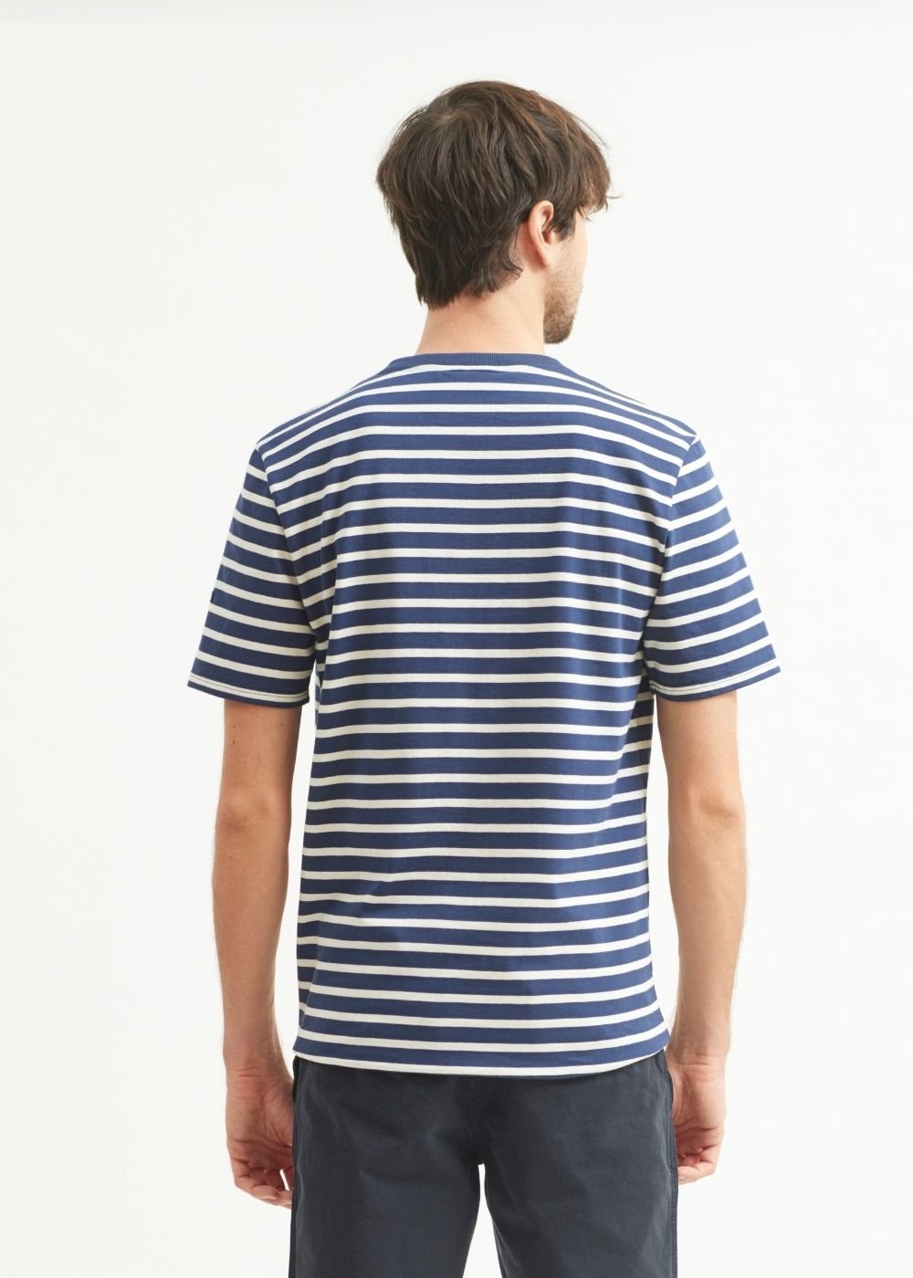PLOUIDER Breton Shirt (NAVY / ECRU)