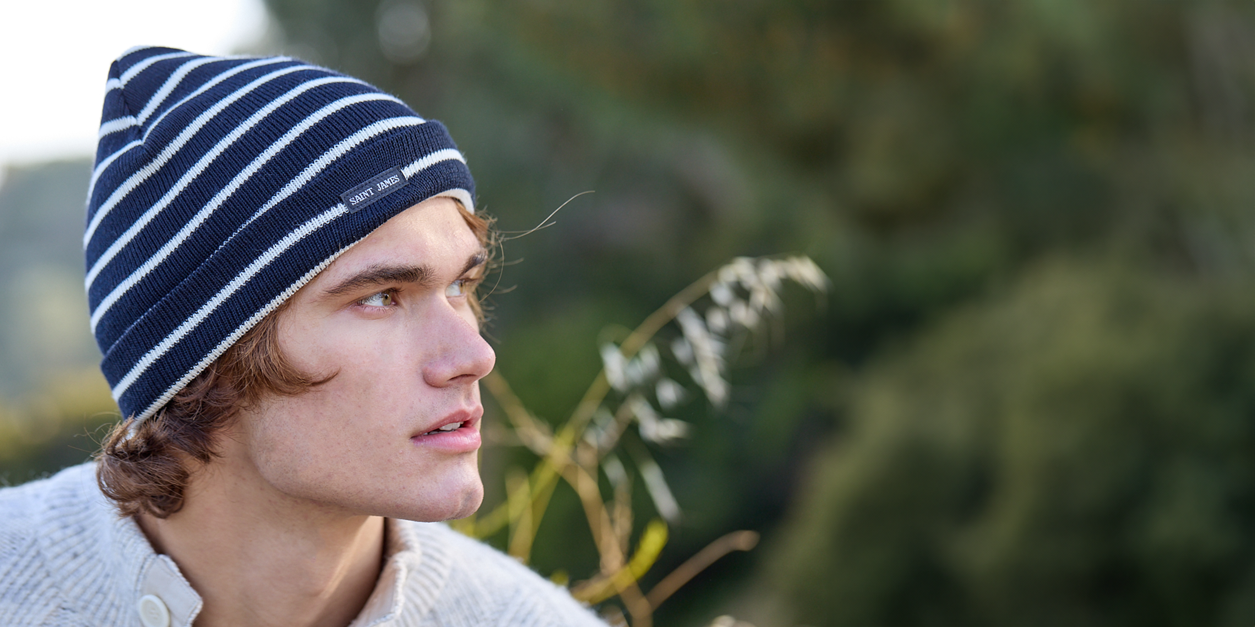 CARTIER Nautical Beanie (NAVY / IVORY)