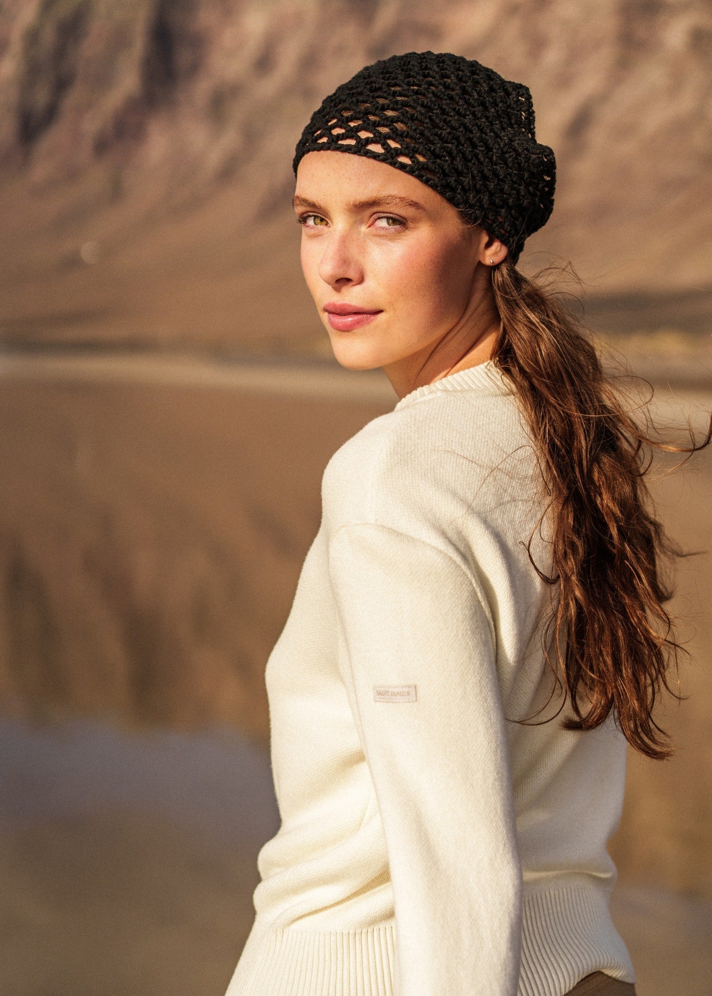 CAVAILLON Cotton Sweater (IVORY)