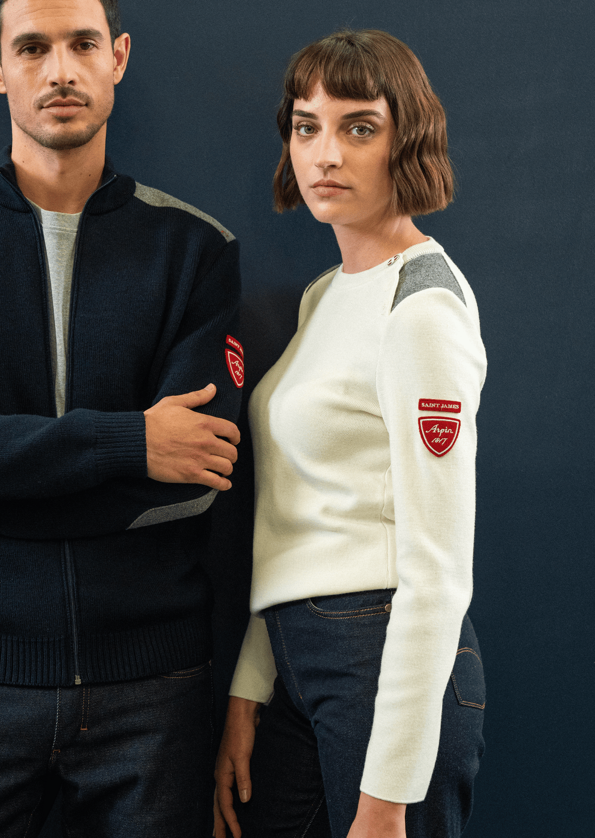 COMBE ARPIN Breton Sweater (IVORY)