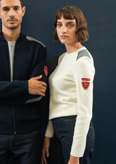 COMBE ARPIN Breton Sweater (IVORY)