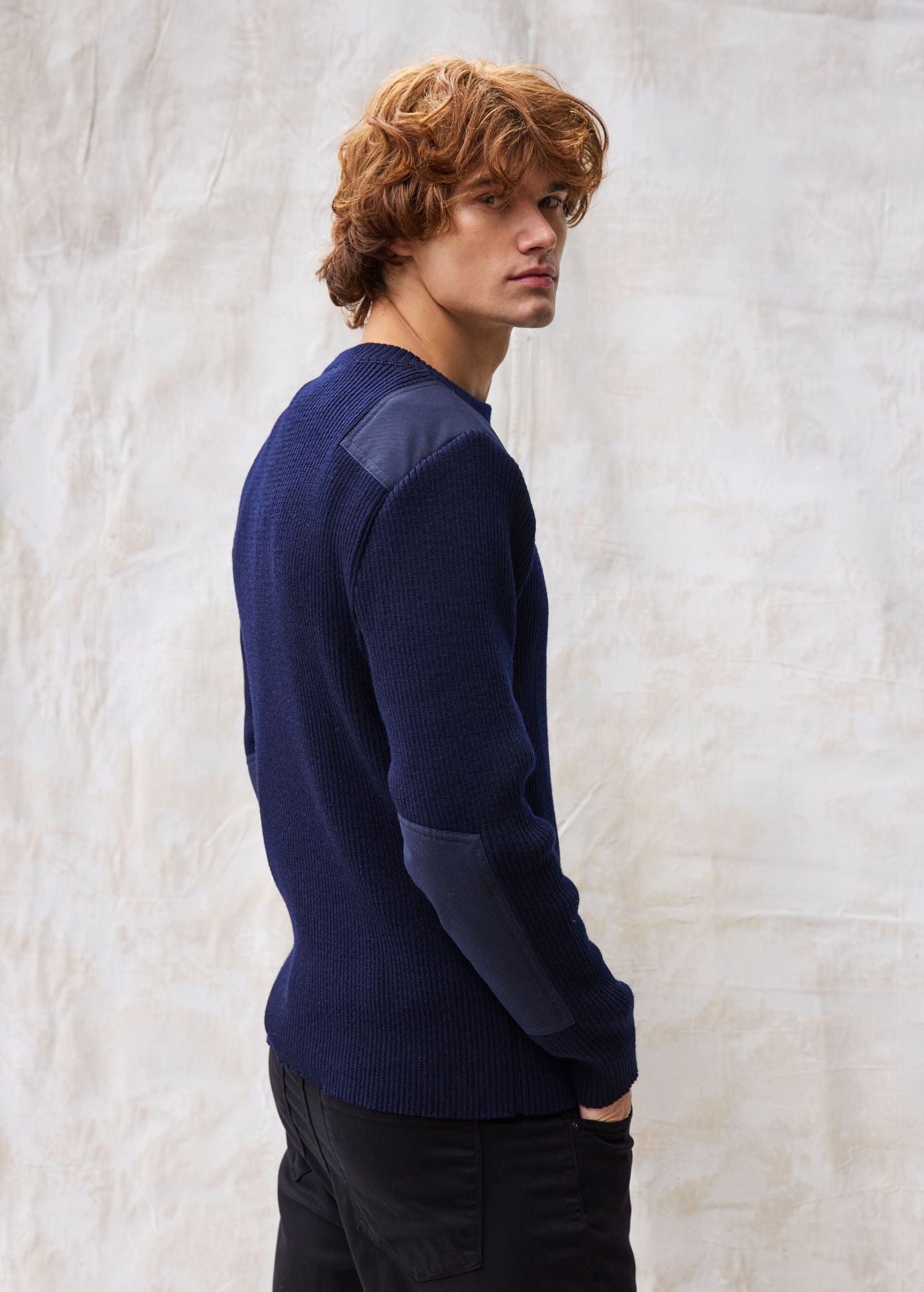 CONDOR II Breton Sweater (NAVY)