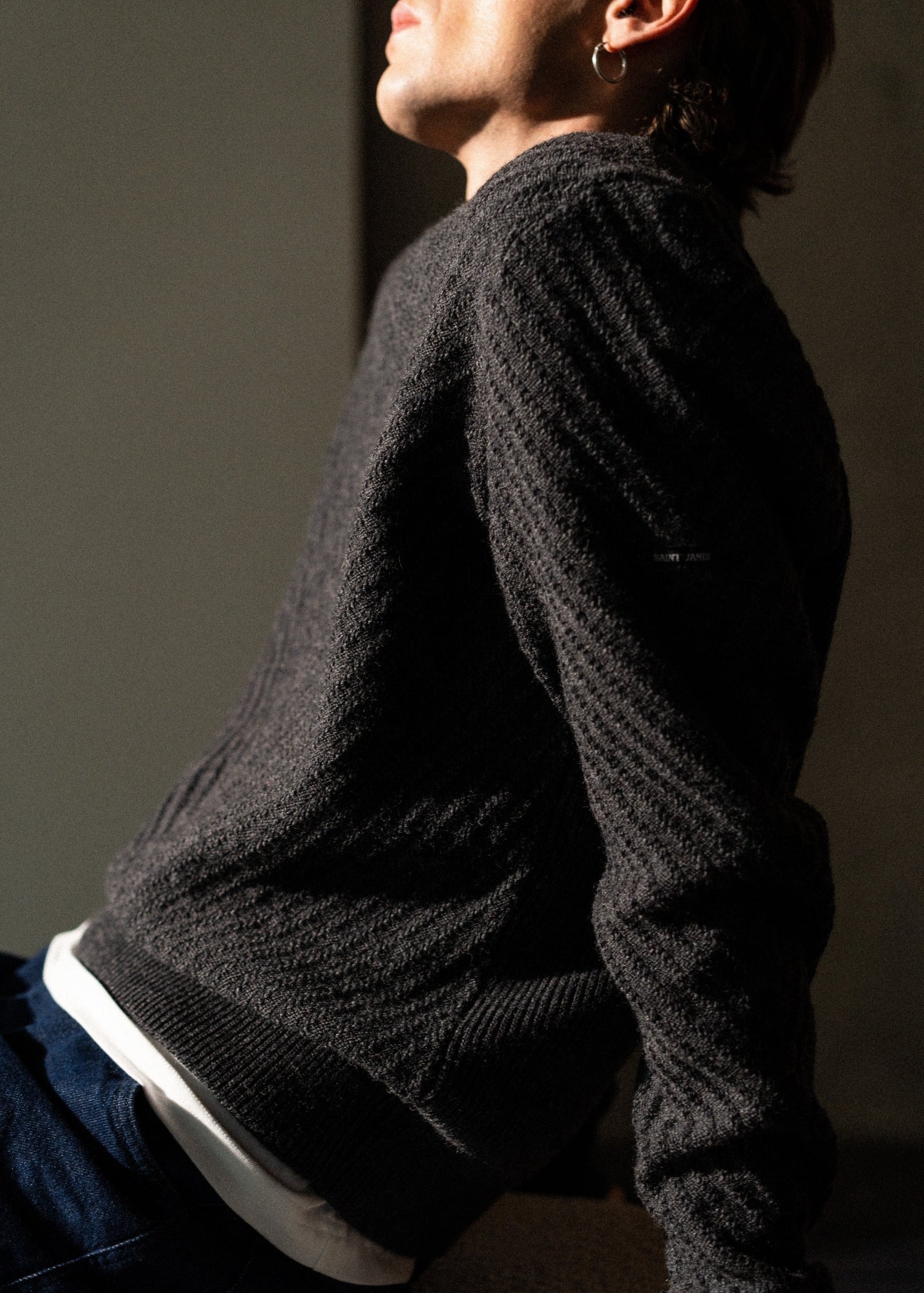 FLAINE Sailor Sweater (GRAY)