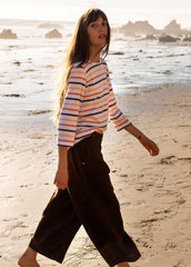 GALATHEE MULTICOLOR Breton Striped Top (INTERWOVEN EARTH)