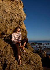 GALATHEE MULTICOLOR Breton Striped Top (INTERWOVEN EARTH)