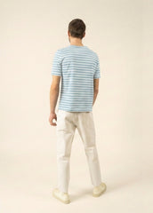 LEVANT MODERN Breton Shirt (SKYLIGHT BLUE / WHITE)