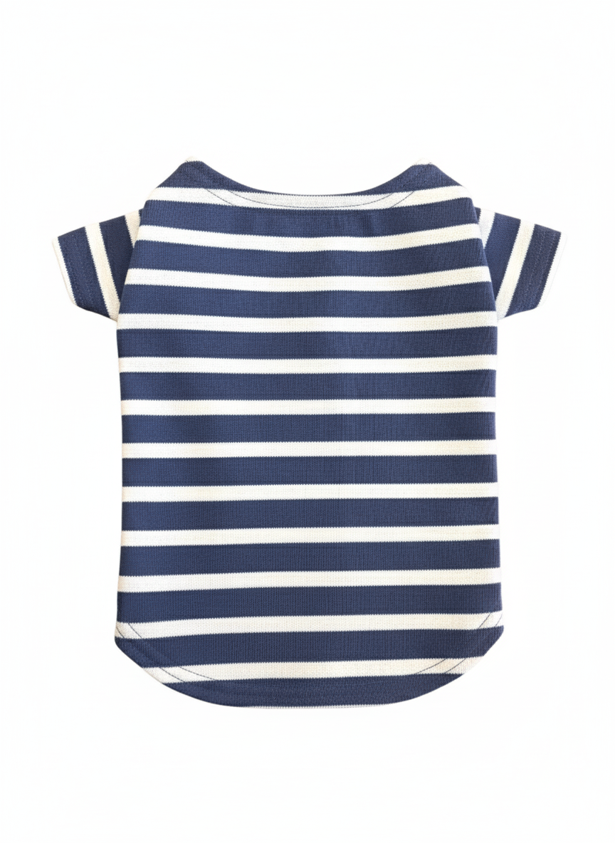 PARISIAN PUP Shirt (NAVY / ECRU)