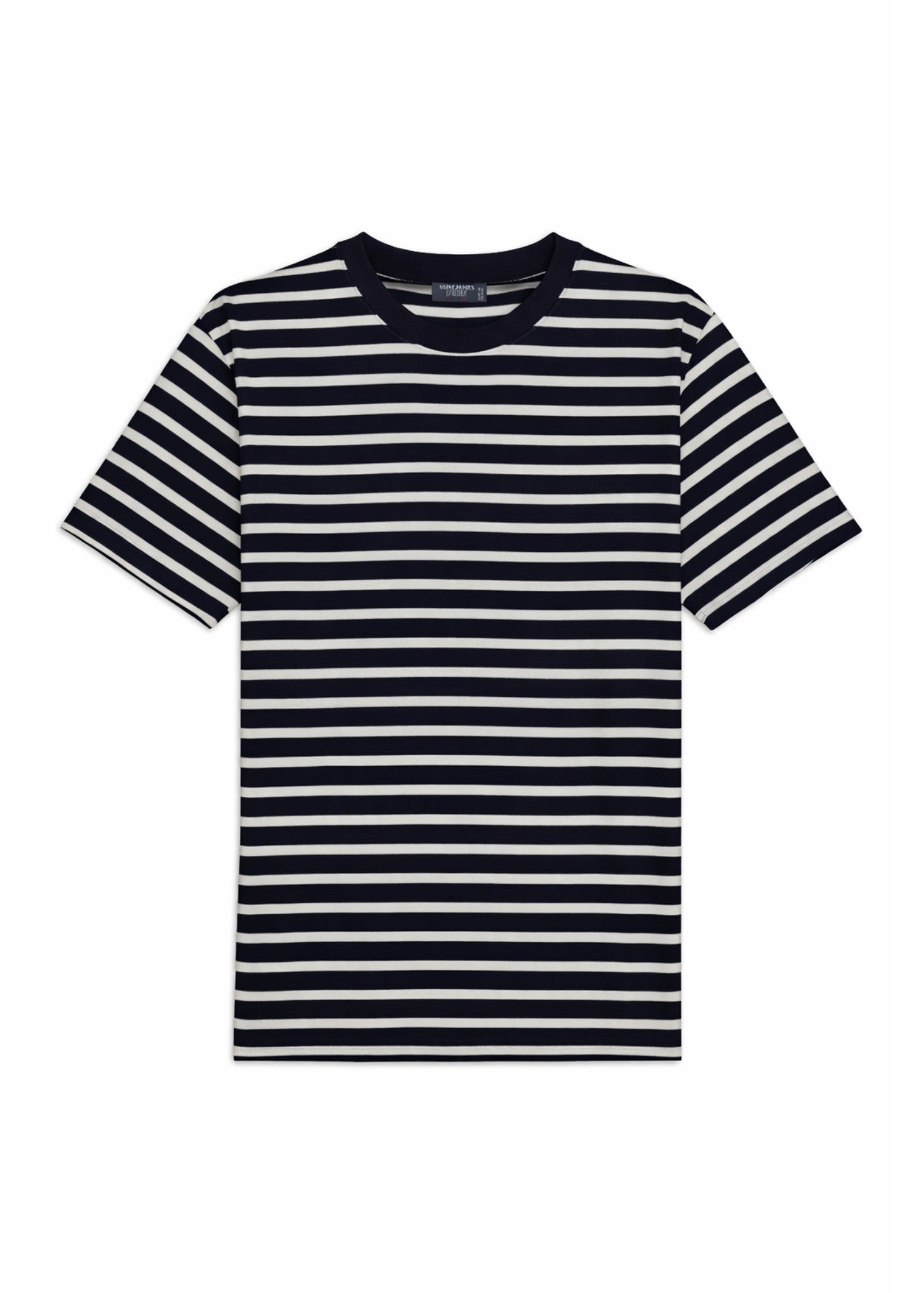 PLOUIDER II Breton T-Shirt (NAVY / ECRU)