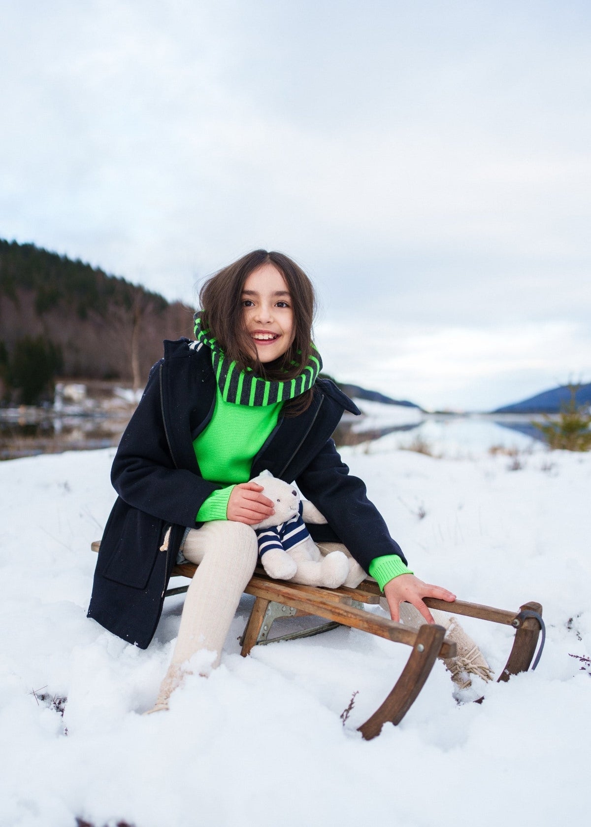 ST MALO Kids Duffle Coat (NAVY)