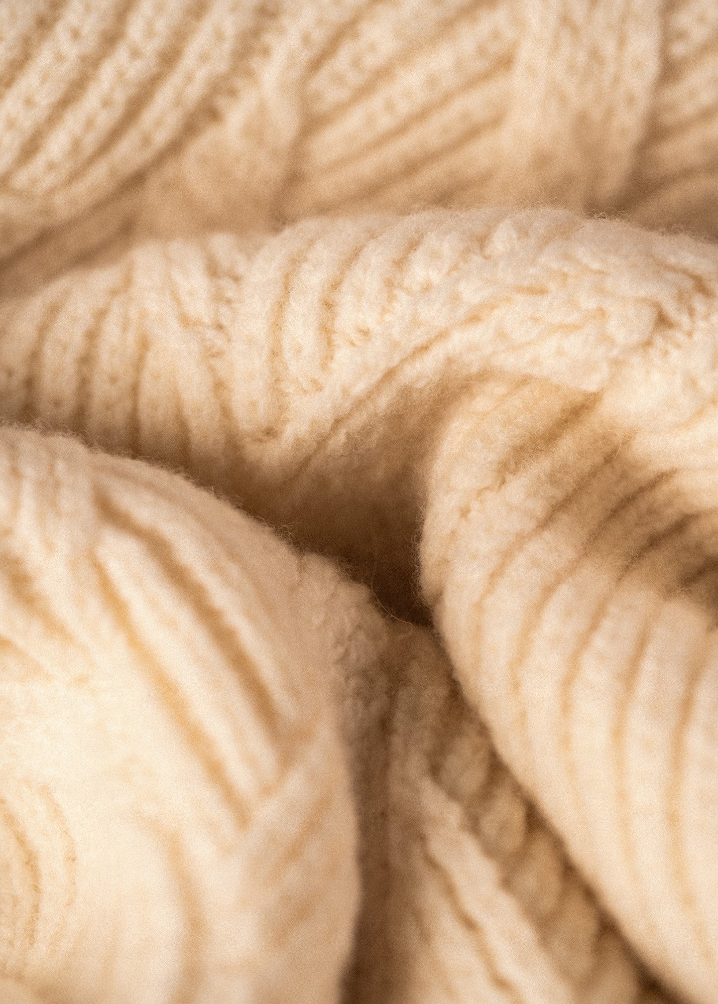 TIGNES Cable Knit Sweate (WINTER WHITE)
